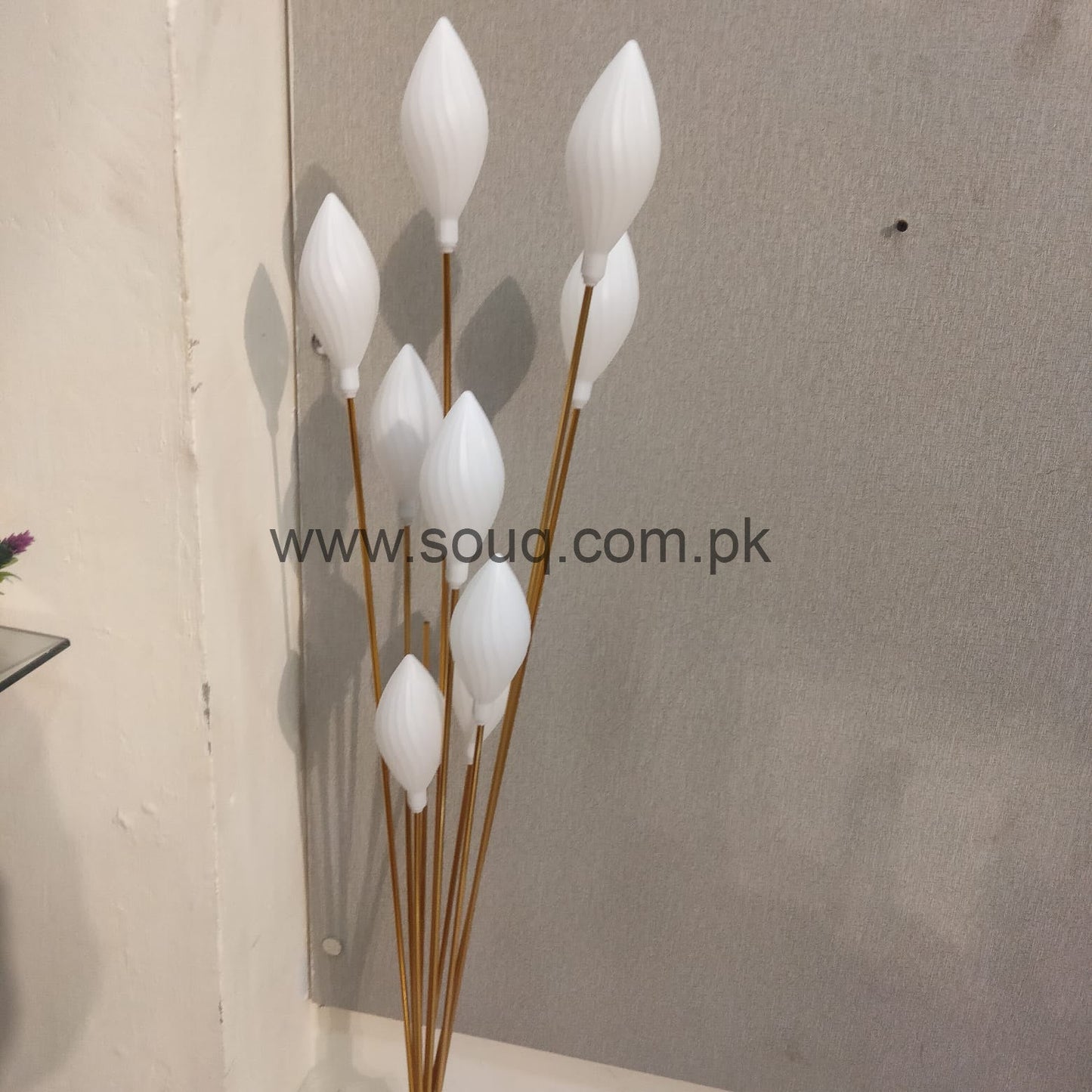 Cone Style Corner Golden stand Lamps - Home decoration Lamps