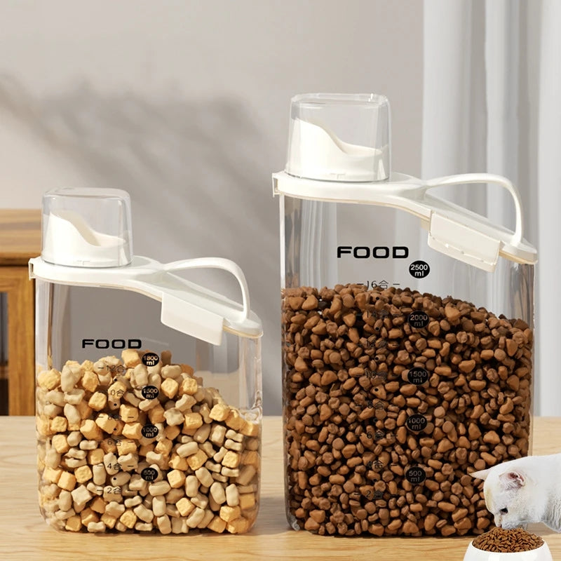 Acrylic food storage jars