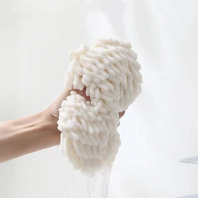 Microfibre Round Hand Towel