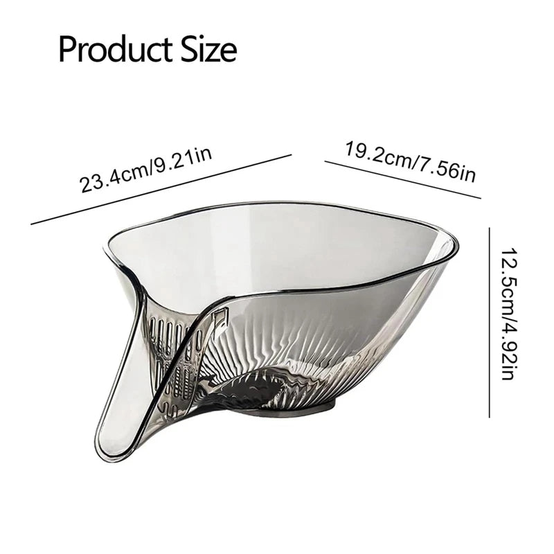 Acrylic Drain Bowl (Random Colours)