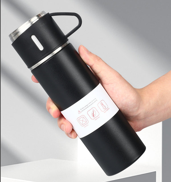 Vacuum Flask Stainless Steel Thermos Cups Set (500ML)