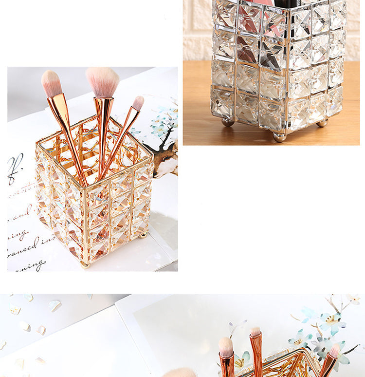 Crystal Brush Holder