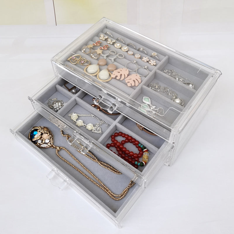 Acrylic Drawer Jewelry Organizer