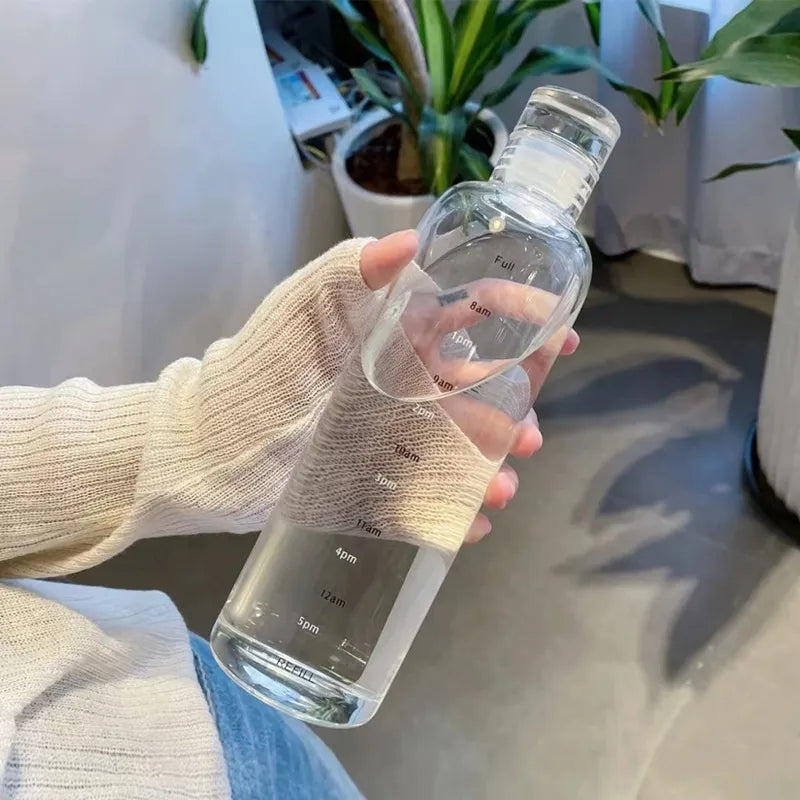 Glass Water Bottle