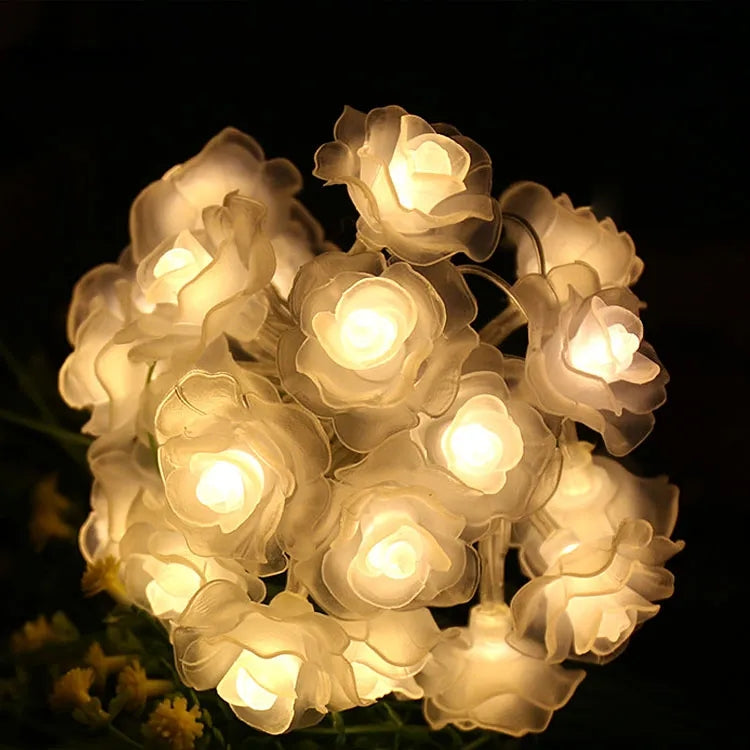 Silicon Rose led string light
