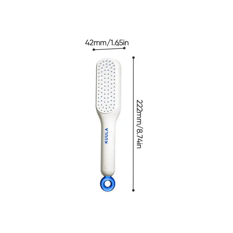 Multipurpose Self Cleaning Hairbrush