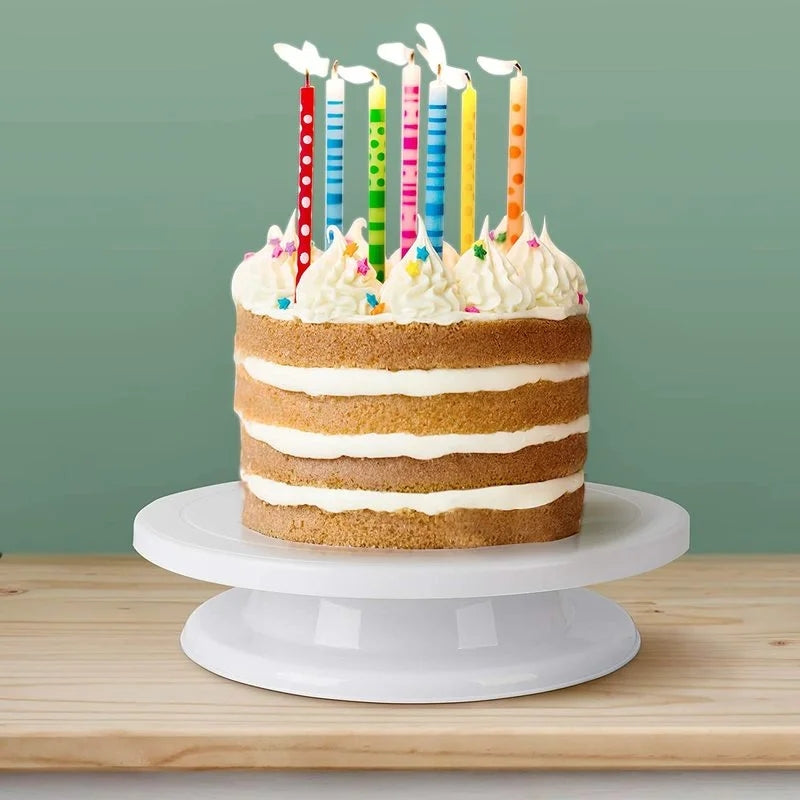 Cake stand rotating cake stand