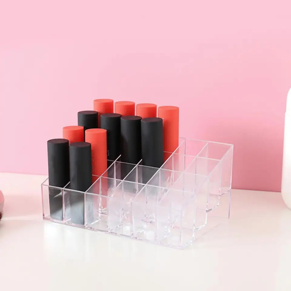 Lipstick Holder, 24 Grid Organizer