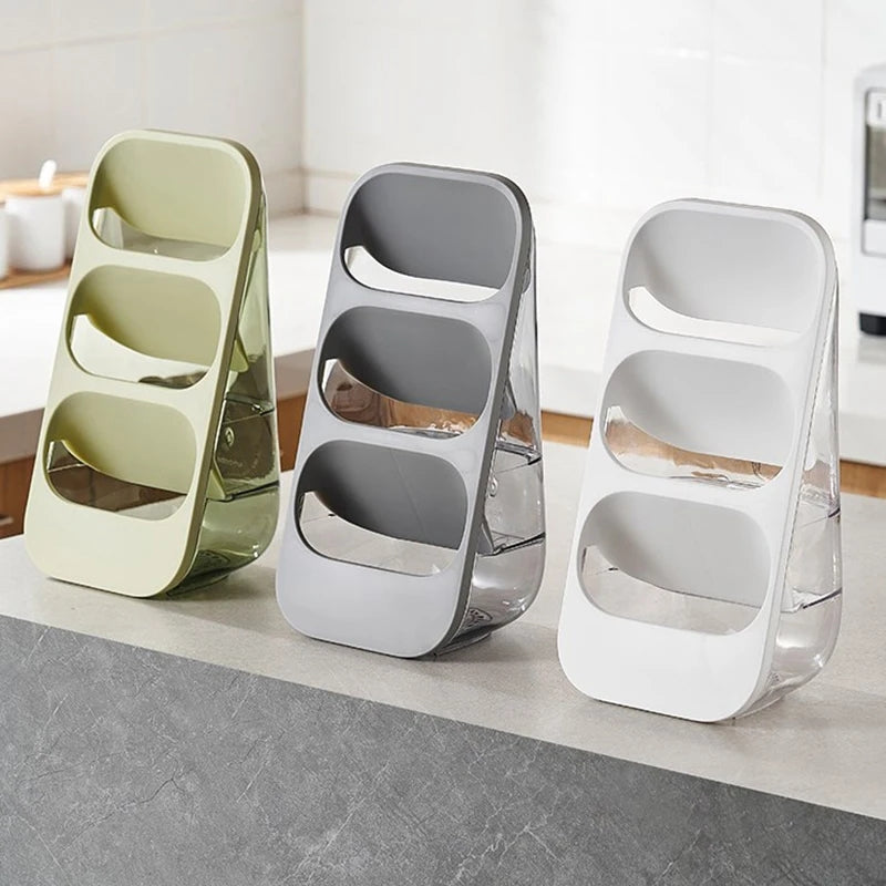 3 Layer Storage Box Chopstick Holder