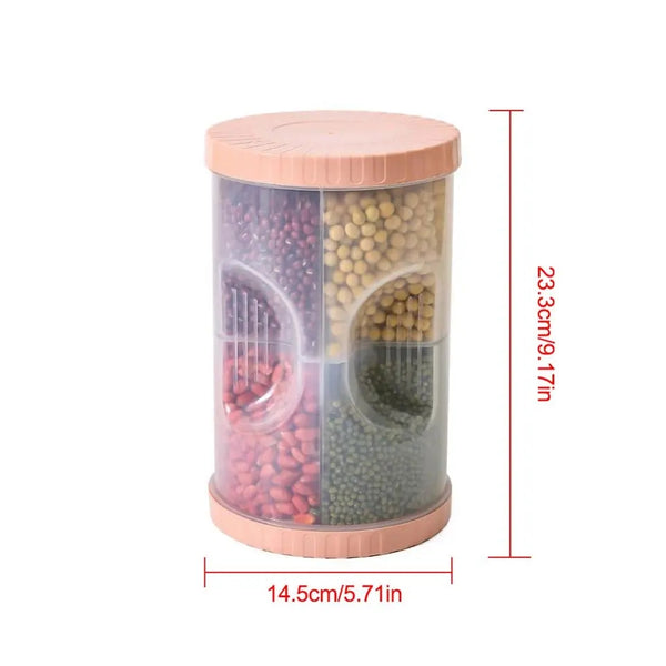 4 Grid storage grain container