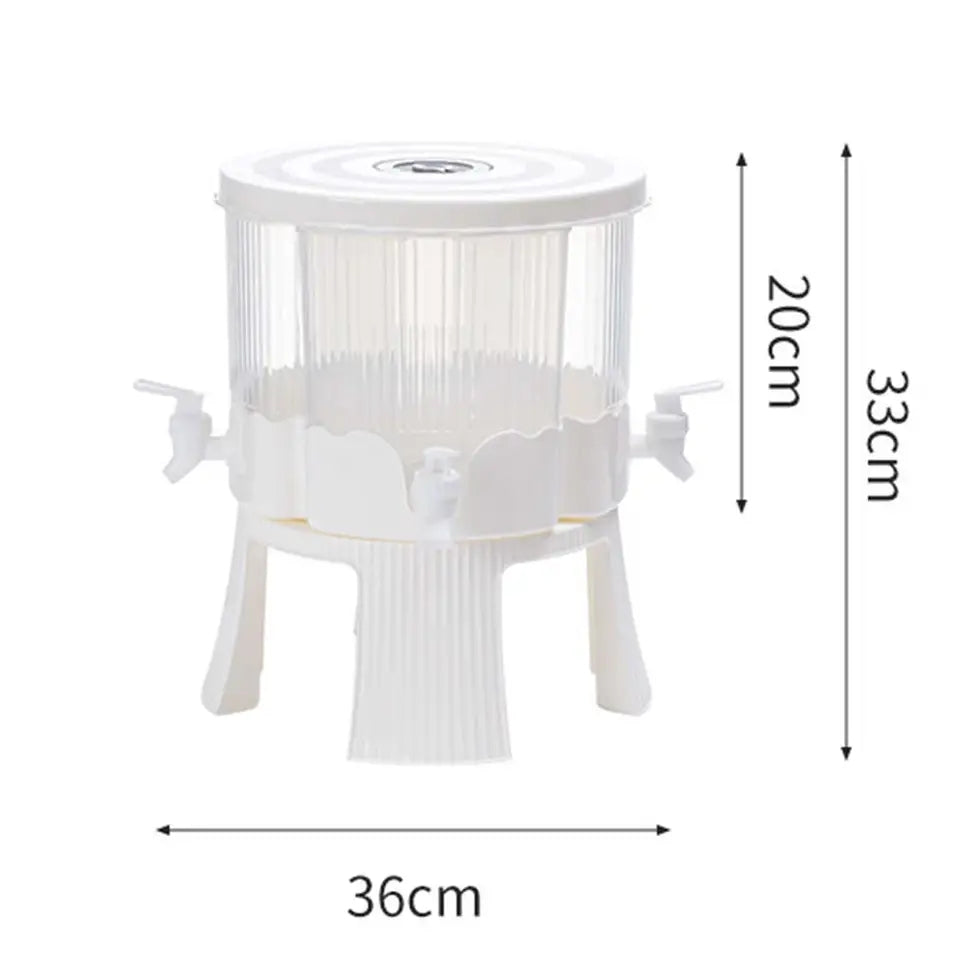 Juice dispenser with stand