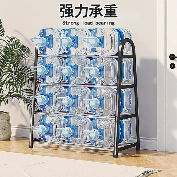 Four layer shoe rack