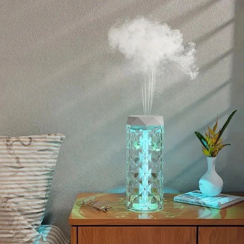 7-Color Light changing Cool Mist Humidifier - 1000 Ml room diffuser