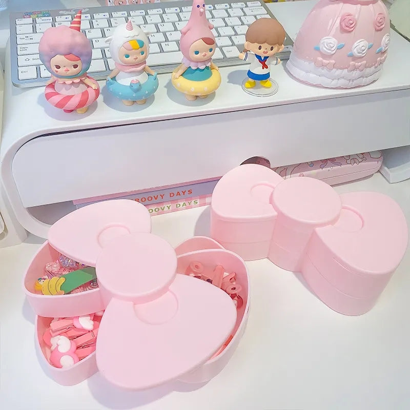 Bow shape storage box