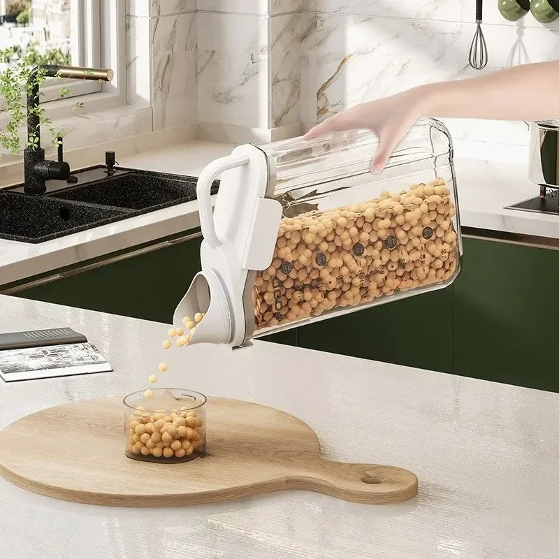 Acrylic food storage jars