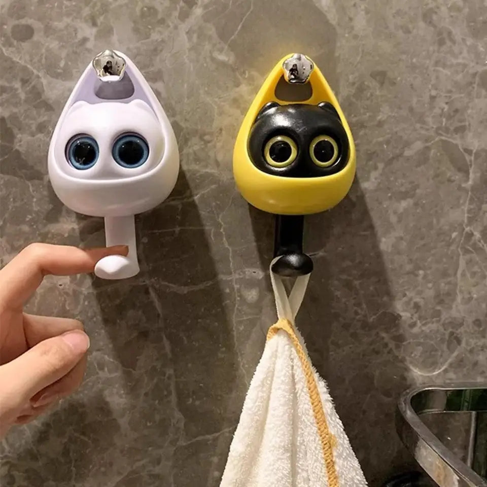 Cute Cat Key Storage Hook
