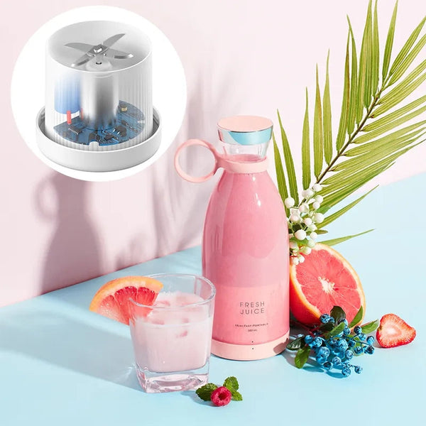Rechargeable 4 blades juicer