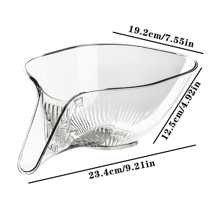 Acrylic Drain Bowl (Random Colours)