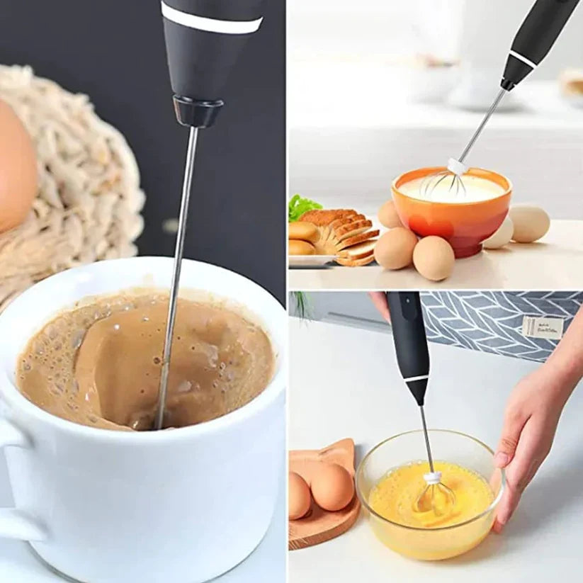 USB operated coffee and egg beater