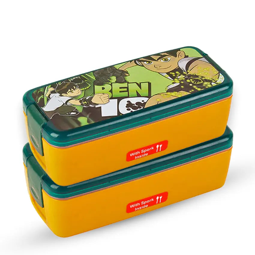 Bunny Lunch Box M-2 2 pc set - 550ml Orange