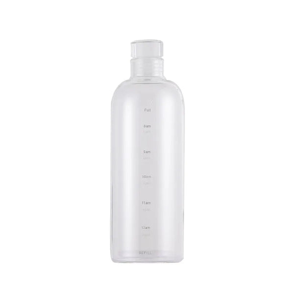 High quality glass water bottle