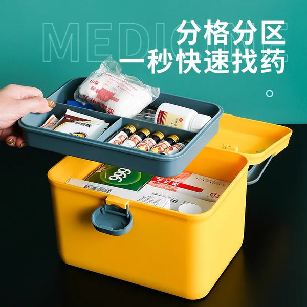 Colorful medicine box