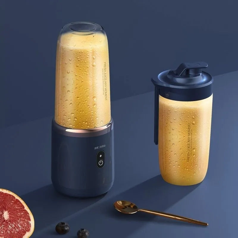 6 Blades Usb Juicer With 300ml Glass