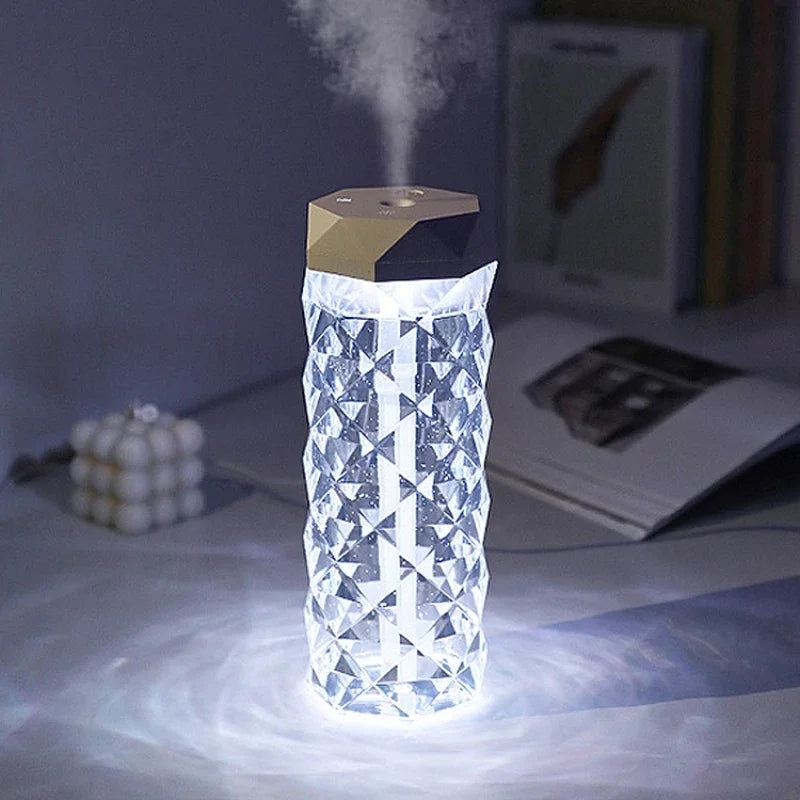 7-Color Light changing Cool Mist Humidifier - 1000 Ml room diffuser