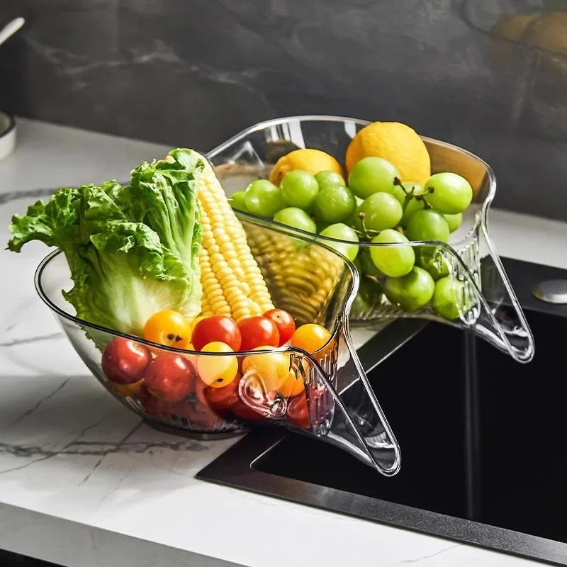 Acrylic Drain Bowl (Random Colours)
