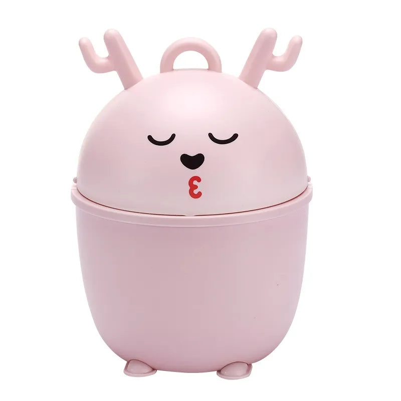 Cartoon Desktop Trash Can (Dustbin)