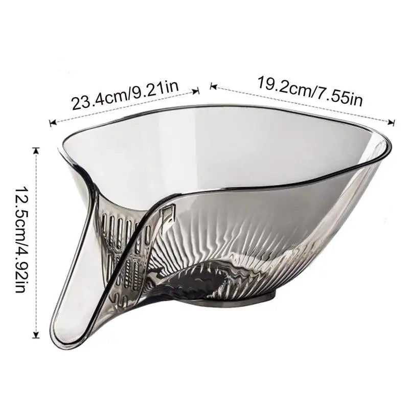 Acrylic Drain Bowl (Random Colours)
