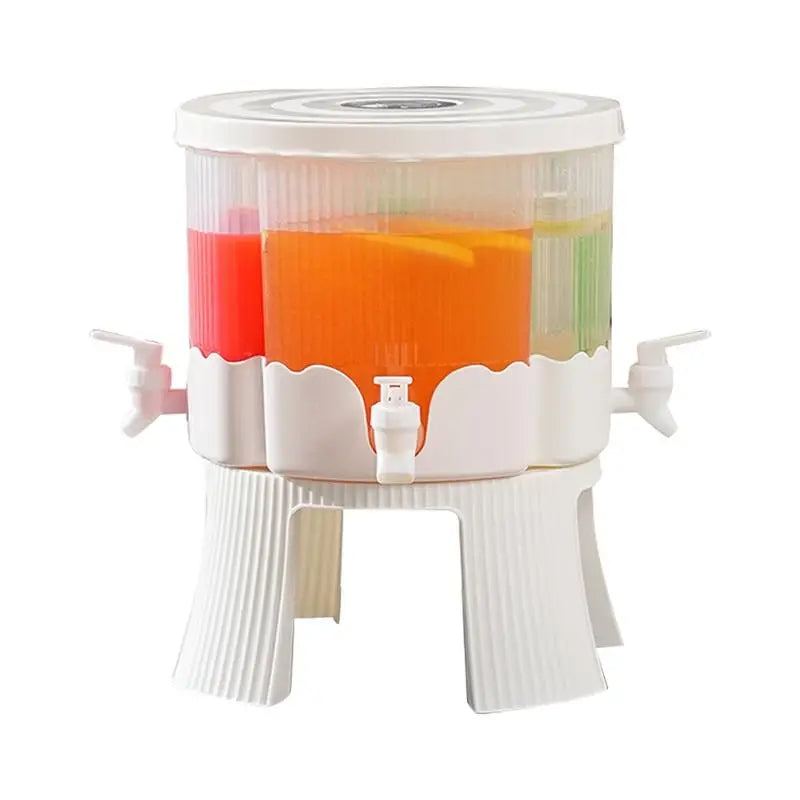 Juice dispenser with stand