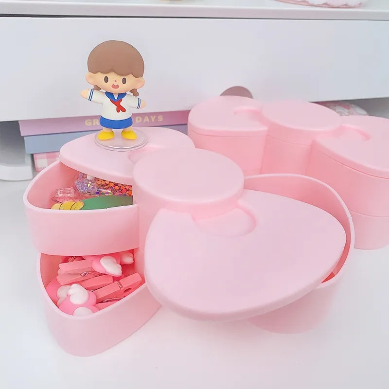 Bow shape storage box