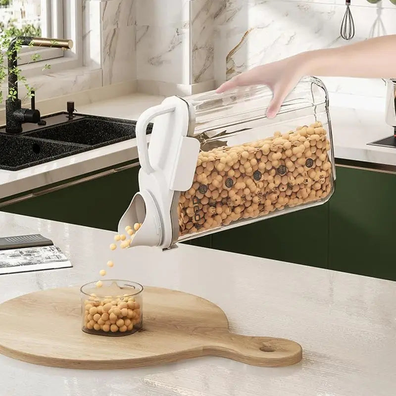 Acrylic food storage jars