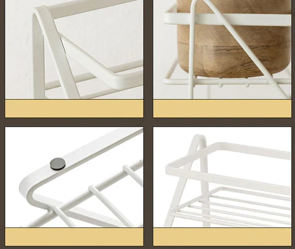 Double layer shelf rack - Two layer kitchen rack