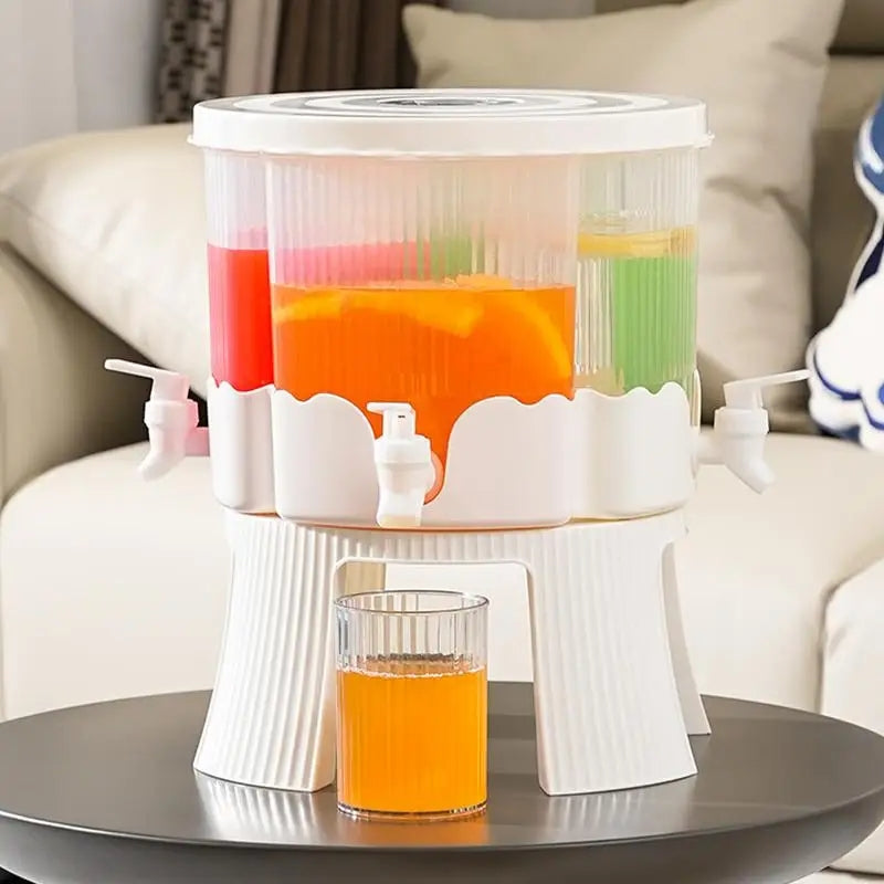 Juice dispenser with stand