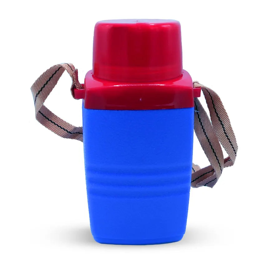 Hunter Water Bottle Blue and Red Cap - Small 700ml