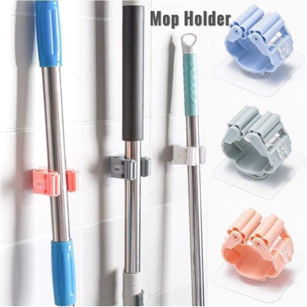 Wall mounted brush holder