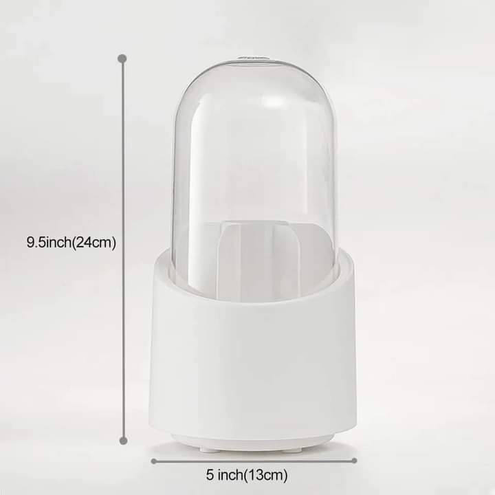 Covered Round Brush Holder