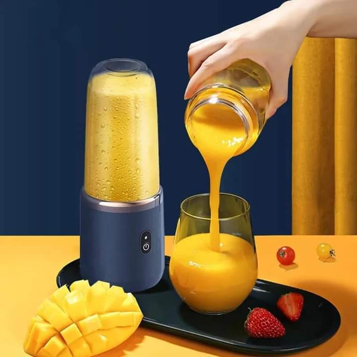 6 Blades Usb Juicer With 300ml Glass