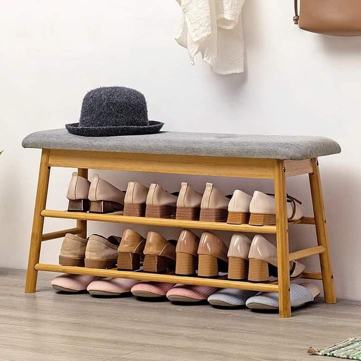 Change shoe stool home door shoe rack