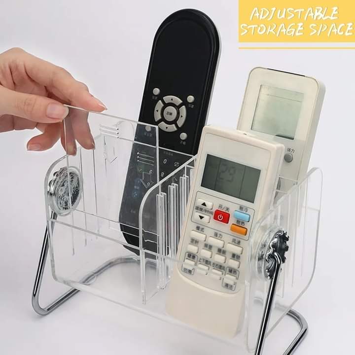 Acrylic 6 Grid Remote And Multipurpose Stand