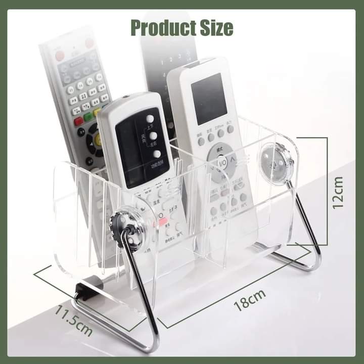 Acrylic 6 Grid Remote And Multipurpose Stand