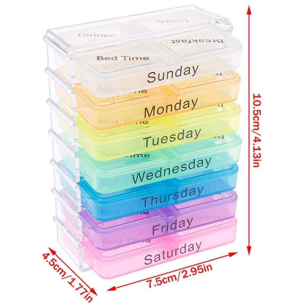 Weekly medicine box ( 4 time a day)