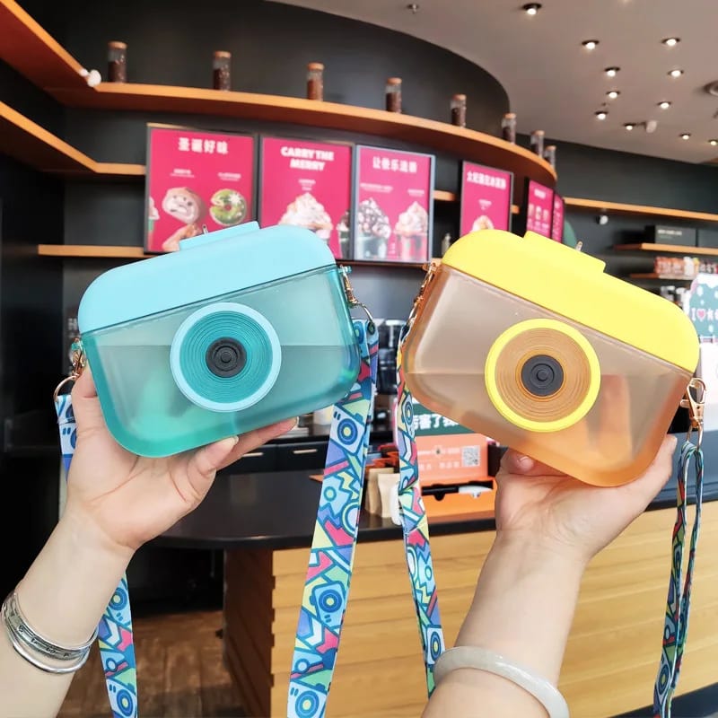 Camera Shape Watter Bottle 400ML Capacity