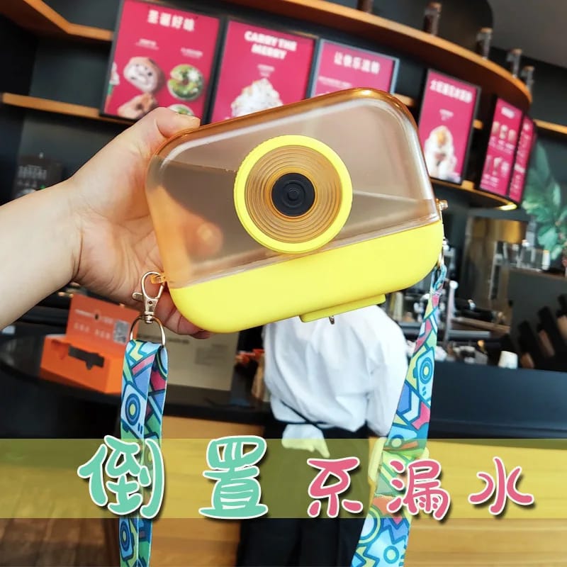Camera Shape Watter Bottle 400ML Capacity