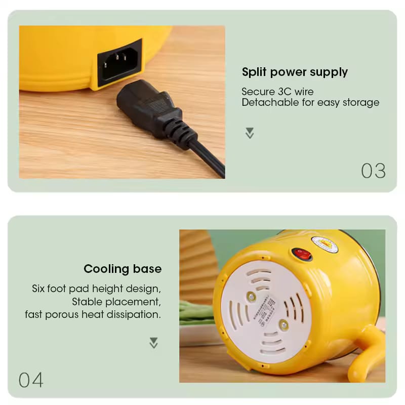 Multifunctional Mini Electric Cooking Hotpot