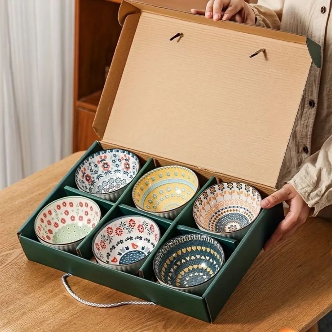Porcelain Bowl Set (Box Packing)