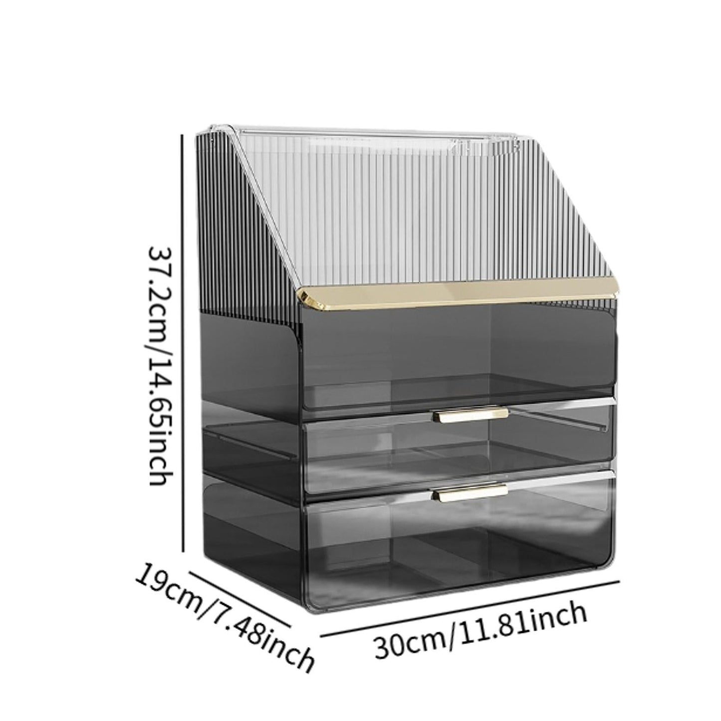 Dustproof Large Capacity Cosmetics Storage Organizer