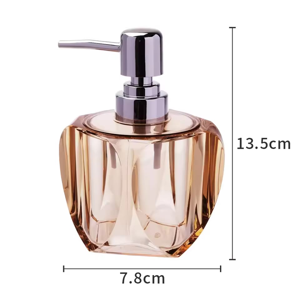 Acrylic 4Pcs Bathroom Accessories Set